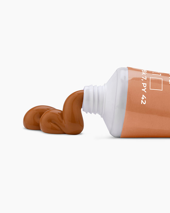Camel Artist Acrylic Colours - Raw Sienna (366) 120 ml tube