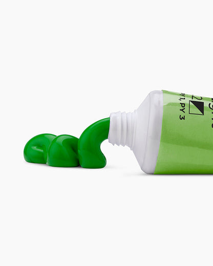 Camel Artist Acrylic Colours - Permanent Green Light (332) 40 ml tube