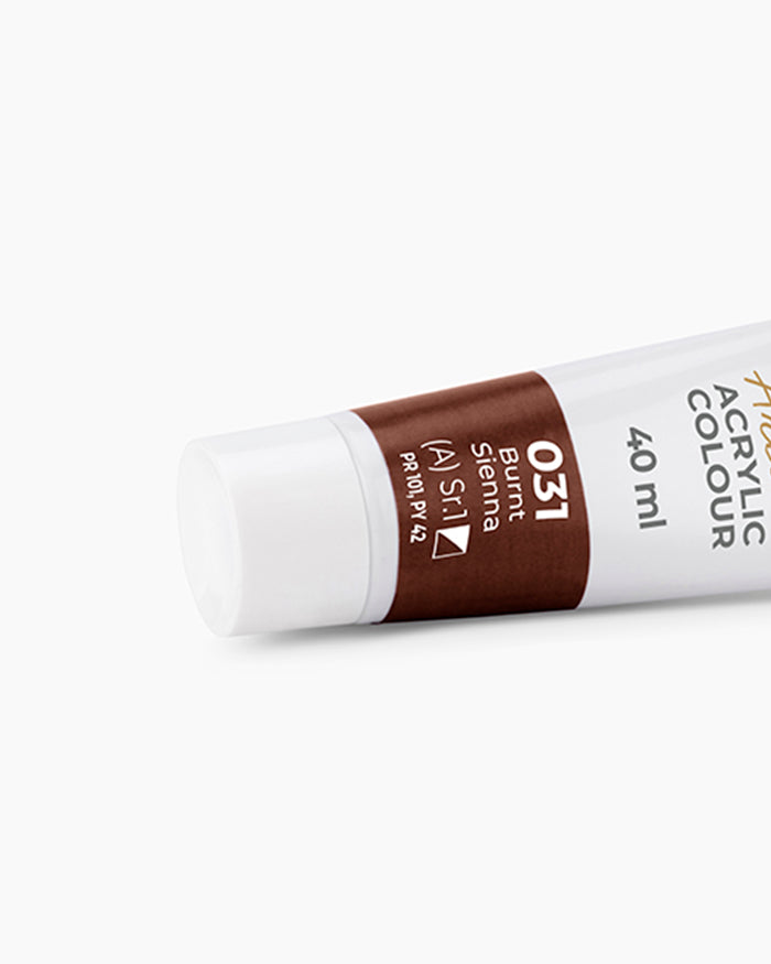 Camel Artist Acrylic Colours - Burnt Sienna (031) 40 ml tube