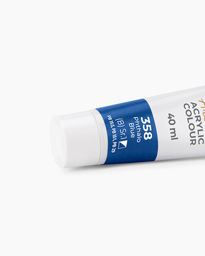 Camel Artist Acrylic Colours - Phthalo Blue (358) 40 ml tube