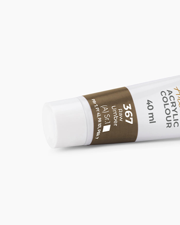 Camel Artist Acrylic Colours - Raw Umber (367) 40 ml tube