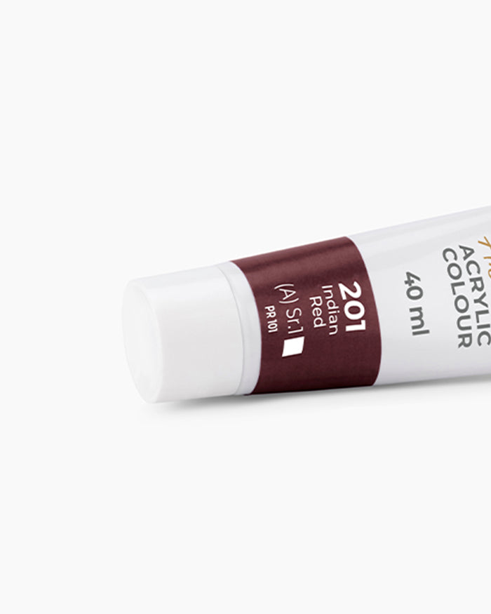 Camel Artist Acrylic Colours - Indian Red (201) 40 ml tube