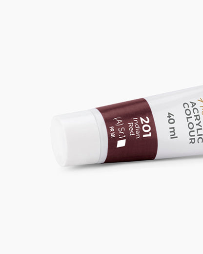 Camel Artist Acrylic Colours - Indian Red (201) 40 ml tube