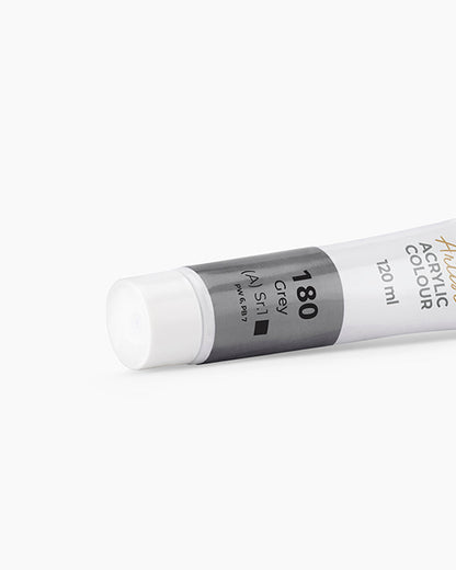 Camel Artist Acrylic Colours - Grey (180) 120 ml tube