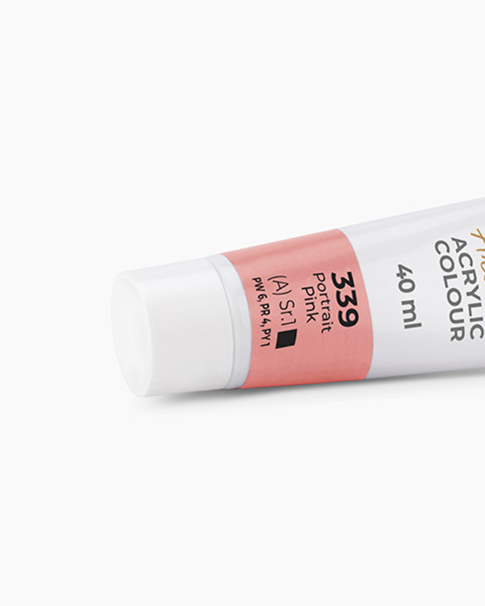 Camel Artist Acrylic Colours - Portrait Pink (339) 40 ml tube