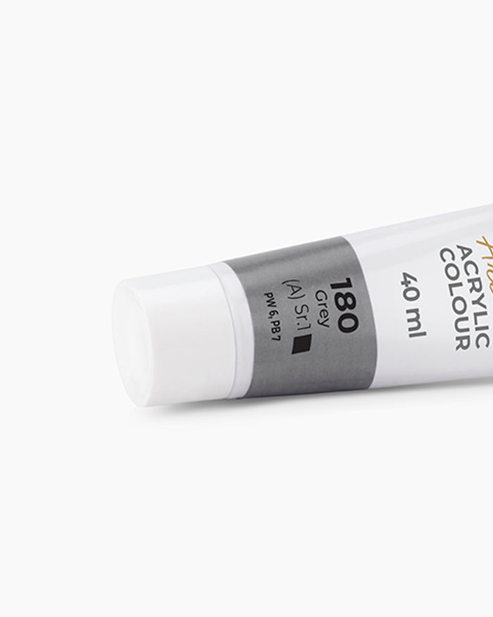 Camel Artist Acrylic Colours - Grey (180) 40 ml tube