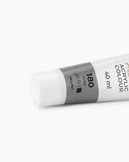 Camel Artist Acrylic Colours - Grey (180) 40 ml tube