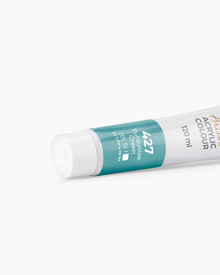 Camel Artist Acrylic Colours - Turquoise Green (427) 120 ml tube