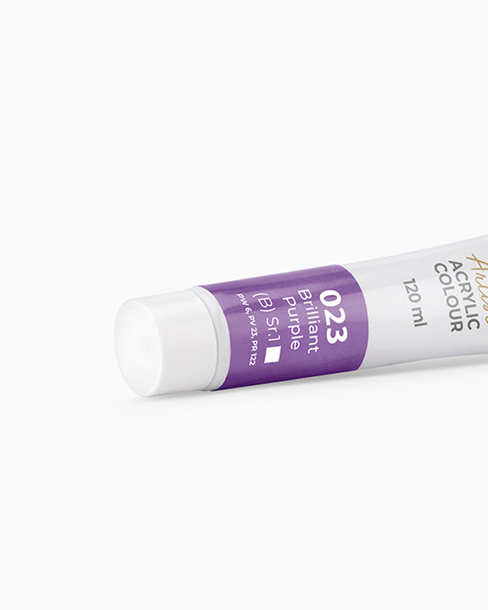 Camel Artist Acrylic Colours - Brilliant Purple (023) 120 ml tube