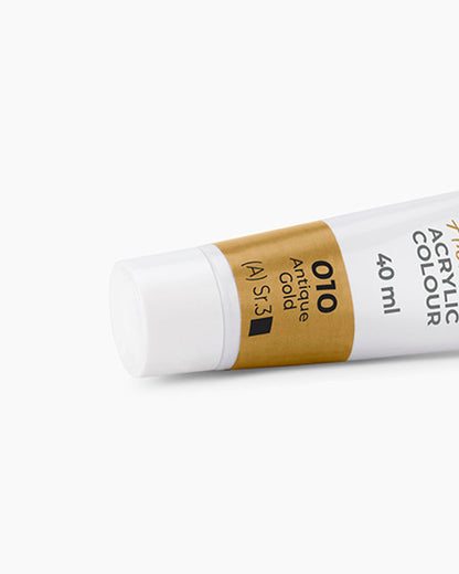 Camel Artist Acrylic Colours - Antique Gold (010) 40 ml tube