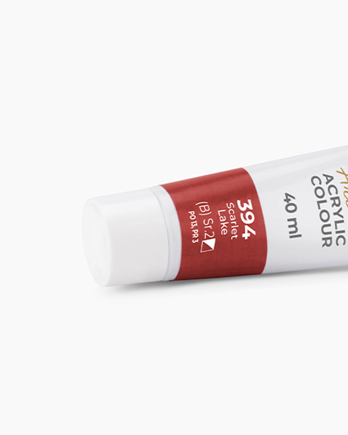 Camel Artist Acrylic Colours - Scarlet Lake (394) 40 ml tube