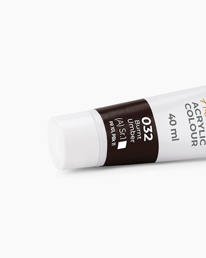 Camel Artist Acrylic Colours - Burnt Umber (032) 40 ml tube