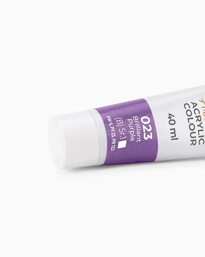 Camel Artist Acrylic Colours - Brilliant Purple (023) 40 ml tube