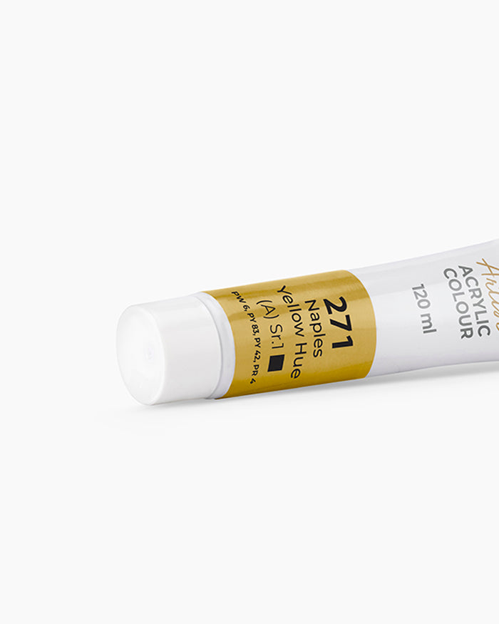 Camel Artist Acrylic Colours - Naples Yellow Hue (271) 120 ml tube