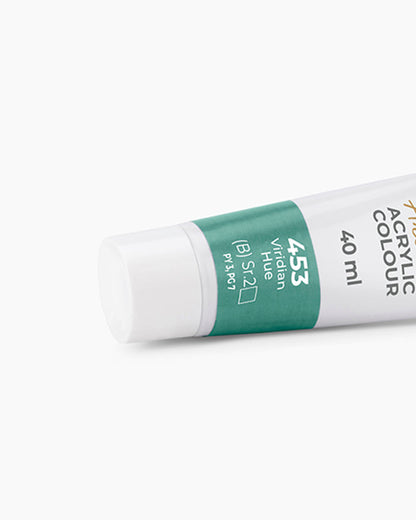 Camel Artist Acrylic Colours - Viridian Hue (453) 40 ml tube