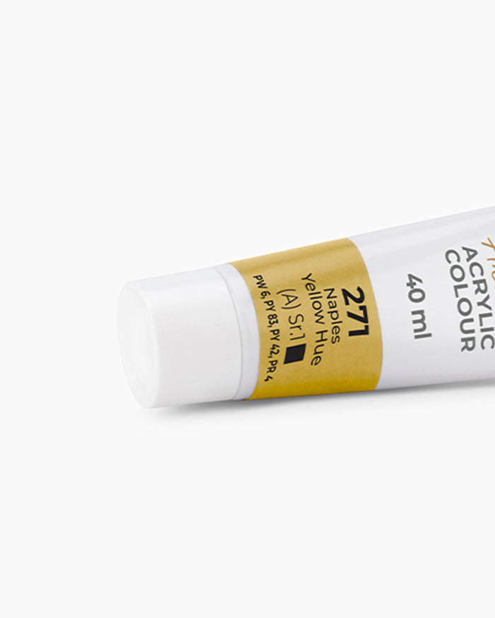 Camel Artist Acrylic Colours - Naples Yellow Hue (271) 40 ml tube
