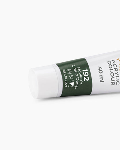 Camel Artist Acrylic Colours - Hooker`s Green Deep (192) 40 ml tube