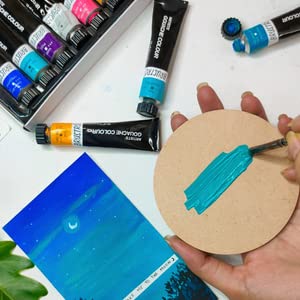 BRUSTRO Artist's Gouache Colour | Set of 24 Colors X 12ml Tubes