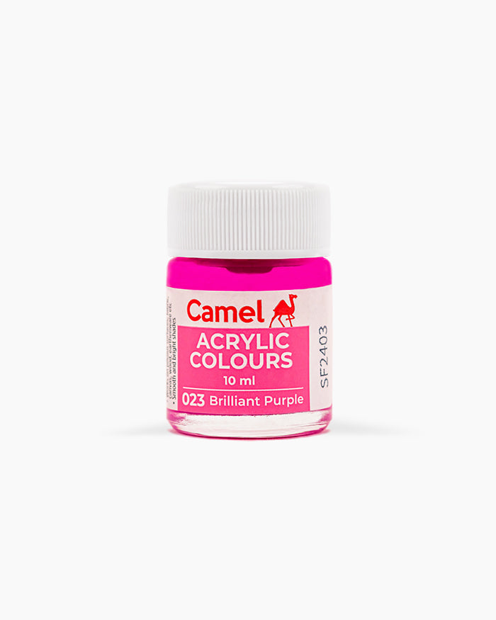 Camel Acrylic Colours - 24 shades in 10 ml