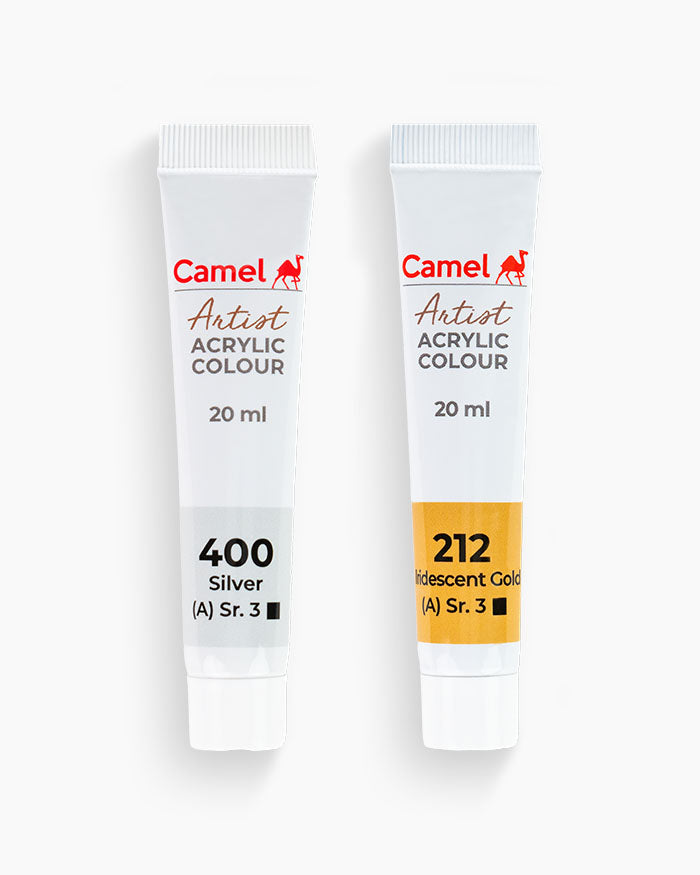 Camel Artist Acrylic Colours - 14 shades in 20 ml