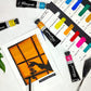 BRUSTRO Artists Gouache Colour | Set of 12 Colours X 12ml Tubes |Opaque Colors,Intermixable