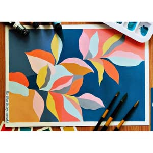 BRUSTRO Artist's Gouache Colour | Set of 24 Colors X 12ml Tubes
