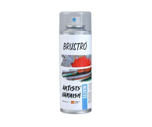 Brustro Artist's Varnish Spray Can|200ml| Matte Finish