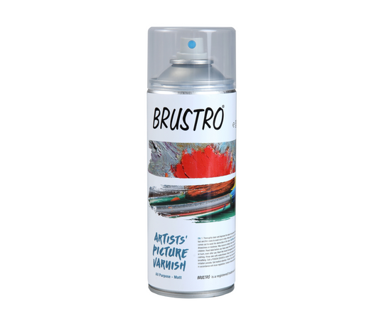 Brustro Artist's Picture Varnish Spray Can|400ml| Matte Finish