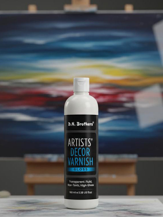 DN Brothers Artist's Decor Varnish - Gloss Finish, 100 ML