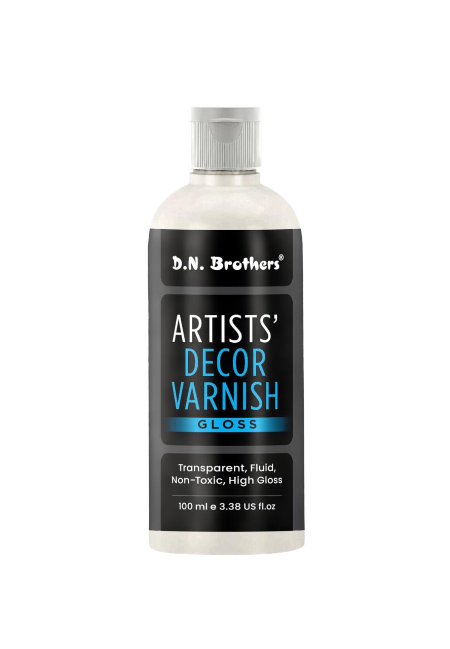 DN Brothers Artist's Decor Varnish - Gloss Finish, 100 ML