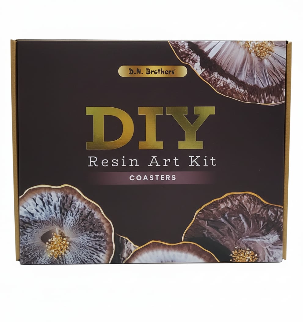 D.N BROTHERS Resin Art Kit - Coasters