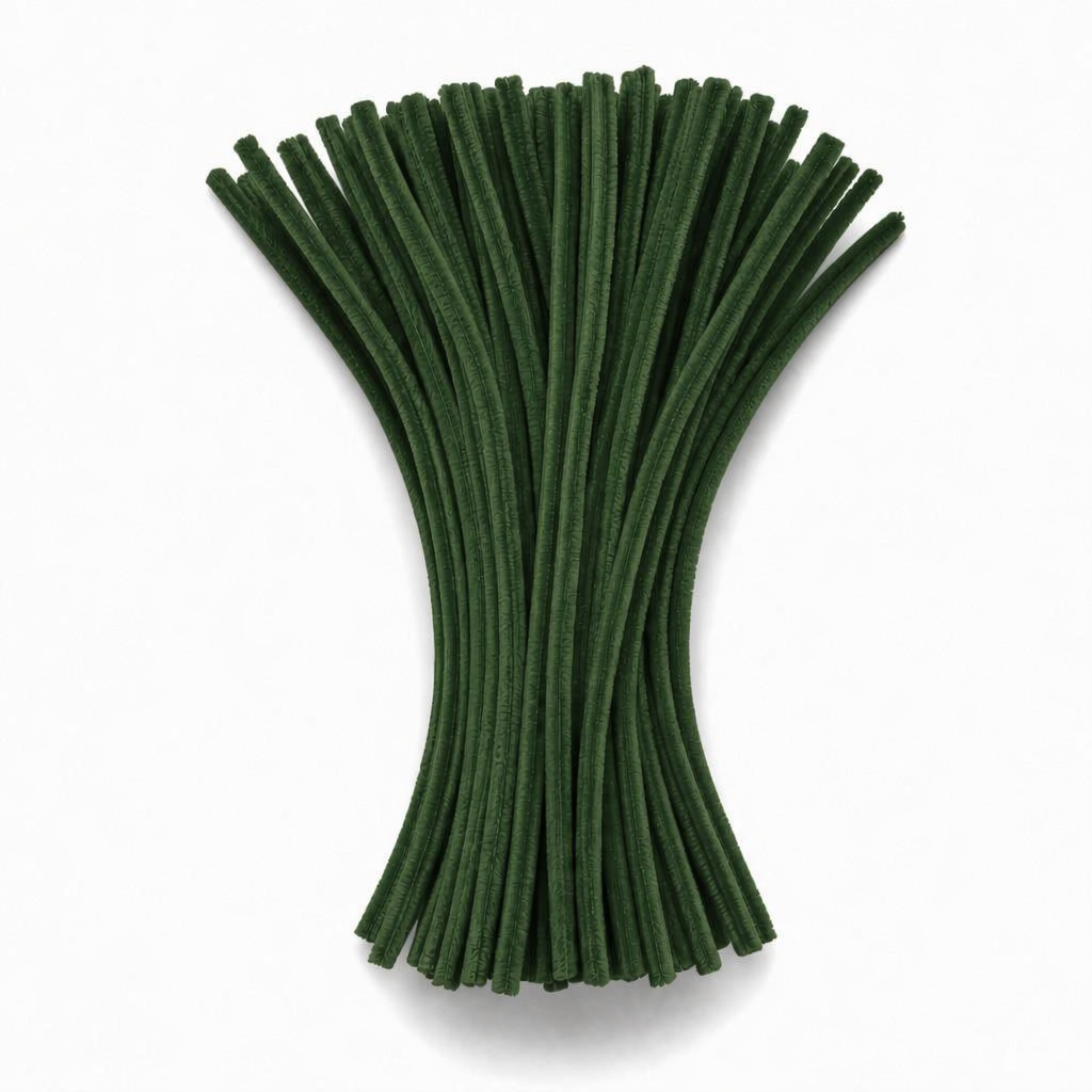 Pipe Cleaners Plain – Pack of 100 | Available in 30 Colors
