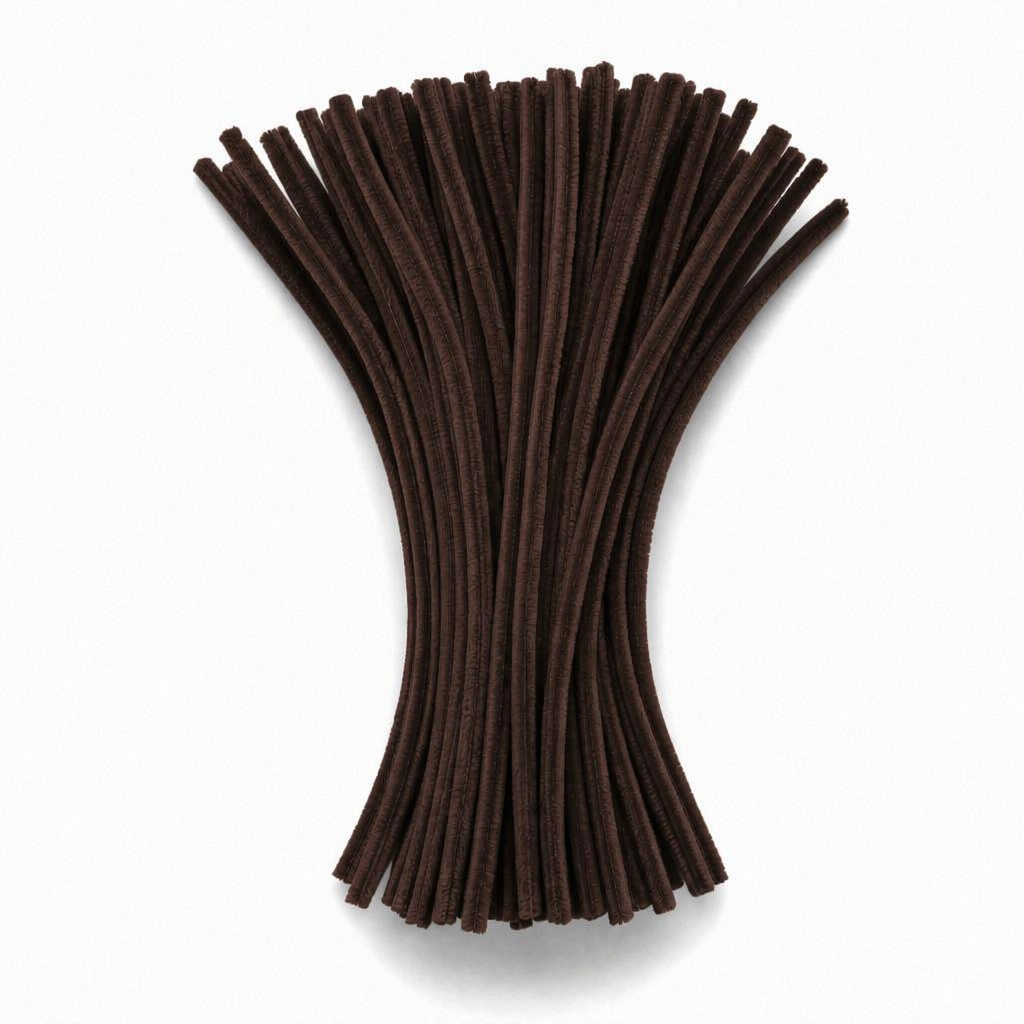 Pipe Cleaners Plain – Pack of 100 | Available in 30 Colors
