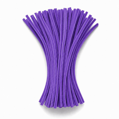 Pipe Cleaners Plain – Pack of 100 | Available in 30 Colors